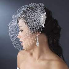 How To Make Your Own Hair Fascinator With Bird Cage Veil For Your Wedding Bridal Birdcage Veils Fascinator Hairstyles Cage Veil