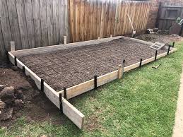 How to lay a concrete slab for a garden shed. What Is The Best Base For A Shed Steelchief
