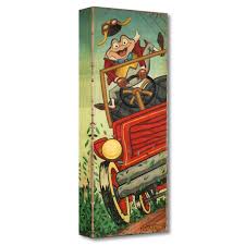 Mr. Toad ''The Wild Ride'' Giclée on Canvas by Trevor Carlton | Disney Store