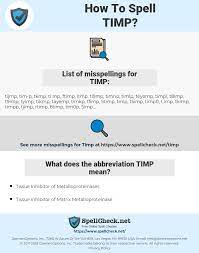 Tissue how to spell tissue in italian. How To Spell Timp And How To Misspell It Too Spellcheck Net