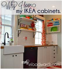 Tutorial on oak bathroom cabinet wall oakkitchencabinets homeideas kitchen table wood design. Why I Love My Ikea Kitchen Cabinets Newlywoodwards