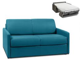 Bus proche appartement et métro 9 ou 9 à 2 km. Canape 2p Rapido Convertible 22 Cm Tissu Turquoise Calife