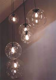 01005 Luma Lighting Hanging Light Fixtures Modern Pendant Lamps Glass Chandelier