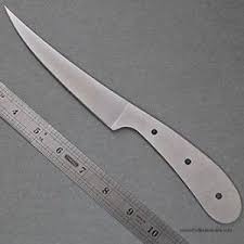 Fillet Knife Blade Blank 003 440c Steel 10 3 4 Oal Fillet Knife Knife Simple Knife