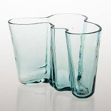 Alvar Aalto Savoy Glass Vase 9750 For Karhula Glassworks 1937 1949 Finland Green Glass Blown Into A Wooden Mold Height Glass Glass Vase Alvar Aalto