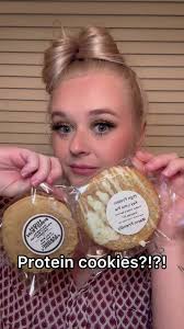 Protein Cookies!! #proteincookies #highproteinsnacks #healthycookies  #cookiereview #food #foodie #foodreview #foodasmr #asmr #mukbang  #tryingnewfoods #snackreview