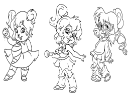 Alvin And The Chipmunks Chipettes Coloring Pages Jpg 1600 1200 Coloring Pages Free Coloring Pages Alvin And The Chipmunks