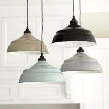 Hardwire Light Adapter With Large Industrial Metal Shade Ballard Designs Recessed Can Lights Kitchen Lighting Fixtures Kitchen Pendant Lighting