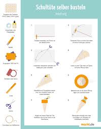 Bastelvorlage zur gleichen seite mit körpernetzen im svg format. Schultute Selber Basteln So Geht S Markt De