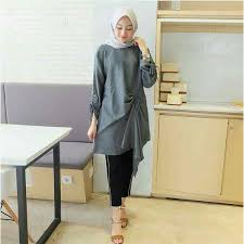 Model Baju Atasan Wanita Terbaru Kekinian Desain Modis Adila301