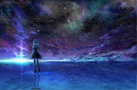 A collection of the top 46 anime night wallpapers and backgrounds available for download for free. 88 Anime Sky Wallpapers On Wallpapersafari