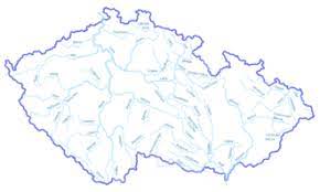 Karte von tschechische republik (land / staat) mit städten, orten, straßen, flüssen, seen, bergen und landmarks Liste Der Flusse In Tschechien Wikipedia