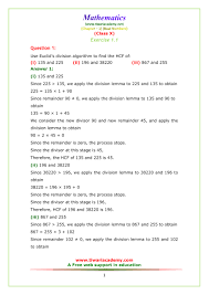 Also as a result besides but finally first of all firstly for example for instance (possible answer) i personally think that the most important right, apart from the right to live of course, is the right to get education. Ncert Solutions For Class 10 Maths Chapter 1 Exercise 1 1 Online