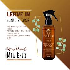 Leave In Umidificador Meus Dreads Meu Brio Fragrancia De Ervas Soul Brio