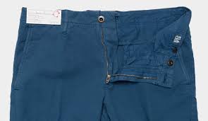 Incotex Slacks Cotton Blue Final Sale Cipriani