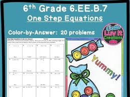 You are viewing some solving equations coloring sheet sketch templates click on a template to sketch over it and color it in and share with your family and friends. Solving Equations One Step Equations No Negatives Color By Number Teaching Resources