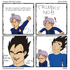 Dragon ball z jokes quotes. Vegeta Learned About Dad Jokes Dbz