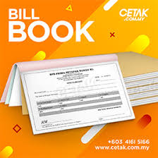Kami cetak billbook, invoice, payment voucher, coupon, ticket dengan harga murah,. Cetak Com My