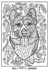 Corgi coloring pages from corgi dog printable coloring pages coloring pages. Free Printable Pembroke Welsh Corgi Coloring Page Available For Download Simple And Detailed Version Dog Coloring Page Animal Coloring Pages Cat Coloring Page