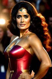 Lexica - Photo of Salma Hayek as a Wonder Woman