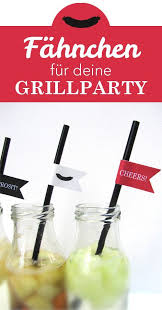 7 Coole Ideen Fur Deko Und Mitbringsel Fur Eine Grillparty Fahnchen Und Schilder Fur S Buffet Gifts Of Love Grillparty Party Partydeko