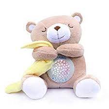Apunol Baby Sleep Soother Baby White Noise And Toddler Sleep Aid Night Light Lullaby Sound Machine Sleep Sound Toys Portable Stuffed Teddy 15 Soothing Soun Toddler Sleep Aid Baby Sleep Soother