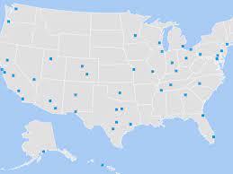 The biggest city in the usa is new york city, new york, which has over 8 million people. Custom Map With Major Us Cities Sketch Freebie Download Free Resource For Sketch Sketch App Sources