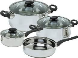 Magefesa Deliss Stainless Steel 7 Piece Cookware Set Hurry Check Out This Great Product Cookware Set Stainless Steel Cookware Set Stainless Steel Cookware