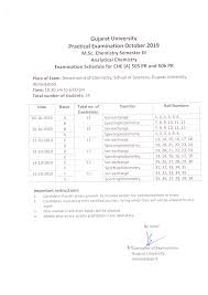 Dp and cp exam schedule. Gujarat University