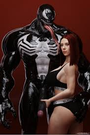 Blacked – Black Widow x Venom by Cyberbolt - FreeComix