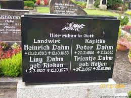 Grab von Heinrich Dahm (13.12.1893-12.10.1953), Friedhof Spetzerfehn-