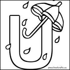 Today let's learn the letter u, here are some free printable letter u coloring pages for kids to print and color, including umbrella, unicorn, ufo, urchin, and more. Letter U Coloring Pages For Kids Preschool And Kindergarten Preschool Alphabet Letters Preschool Letter Crafts Alphabet Preschool