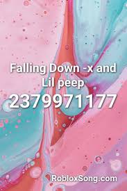 Falling Down X And Lil Peep Roblox Id Roblox Music Codes Roblox Falling Down Walmart Kids