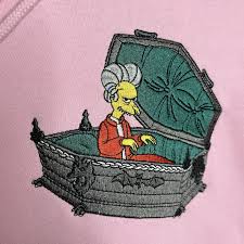 H&M The Simpsons Halloween Hoodie Mens M Mr Burns Treehouse Of Horror  Sweatshirt