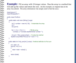 Example Of An Array In Java Computer Programming Programming Websites Computer Coding
