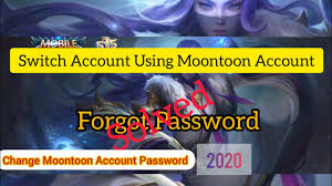 Select the account center menu 4. Switch Account Using Moonton Account Forgot Password Fixed Youtube
