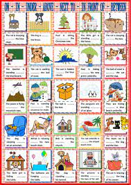 On In Under Above Next To In Front Of Between Interactive Worksheet Preguntas Al Azar Ingles Basico Para Ninos Ingles Para Preescolar