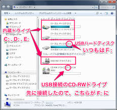 Windows7 ドライブレターを変更して 外付けhd Usbメモリなどを便利に利用する 情報航海術 Office Taku
