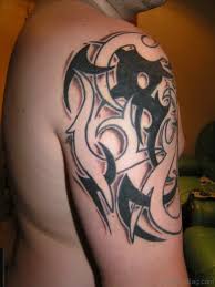 You can also have a tribal sleeve tattoo design that will begin from shoulder and can extend all the way to the wrist. 40 Likable Tribal Shoulder Tattoo Designs
