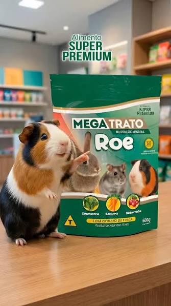 RACAO PARA PASSAROS - MEGATRATO ROEDORES - 500G