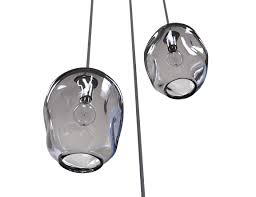 Bespoke lighting designed and created in rhode island, usa. Buy Hand Crafted River Rock Cluster Pendant Lighting Hand Blown Glass Made To Order From Providence Art Glass Custommade Com
