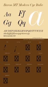 Cyrillic fonts, roman types, free fonts, free for personal use, serif types. Baron Mt Modern Cyr Font Family Baron Mt Modern Cyr Serif Typeface Fontke Com