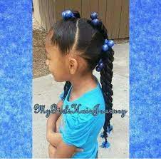 Love All Of These Hair Designs No Braiding On The Scalp Required Lil Girl Hairstyles Biracial Hair Care Girls Natural Hairstyles
