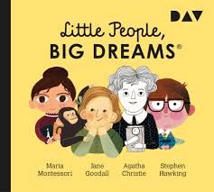 Stephen hawking, dünyanın en önemli teorik fizikçilerinden biri. Little People Big Dreams Teil 1 Maria Montessori Jane Goodall Agatha Christie Stephen Hawking Horbuch Der Audio Verlag Kinder