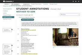 If you ask a specific question, we can cite evidence from the text in your response. 3 Ways To Effectively Use Commonlit S Annotation Tool With Students By Rob Fleisher Commonlit