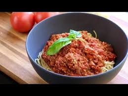 There Is Nothing Like A Comforting Bowl Of Spaghetti Bolognese Try It Vegan You Ll Be Pleasantly Surprised Tofu Bolognese Whole Food Recipes Vegan Bolognese