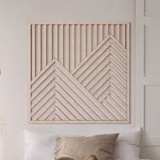 Hang a gallery wall of geometric designs. Mountain Wood Wall Art Modern Wooden Wall Art Large Etsy Wooden Wall Art Rustic Wood Wall Art Large Wood Wall Art