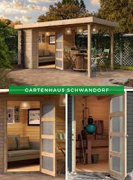 Gartenhaus Anbaudach Verlangern Sie Die Gartensaison Mit Dem Karibu Gartenhaus Schwandorf Mit Anbaudach An Kuhleren Tagen In 2020 Outdoor Pergola Outdoor Structures