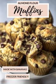 Almond Flour Chocolate Chip Muffins Gf And Vegan Options Kroll S Korner Recipe Dairy Free Chocolate Chips Chocolate Chip Muffins Chocolate Chip Muffin Recipe