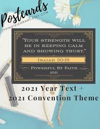 Jw 2021 Year Text Postcards Best Life Ever Stationery Jw Etsy In 2020 Jw Pioneer Gifts Pioneer Gifts Postcard